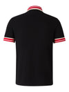Valentino Logo-patch polo shirt