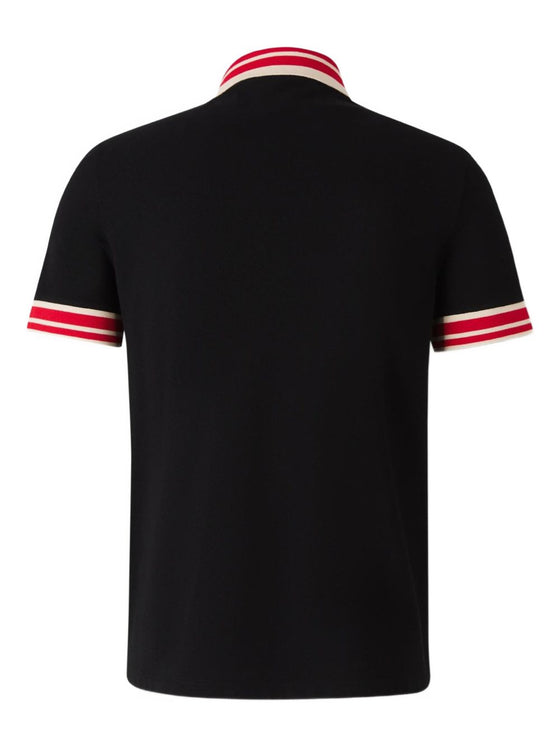 Valentino Logo-patch polo shirt