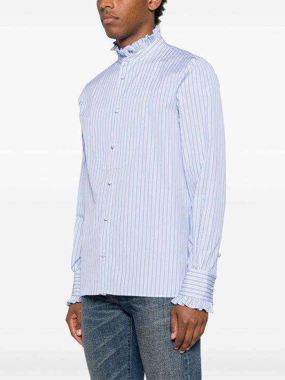 Valentino Shirts Clear Blue