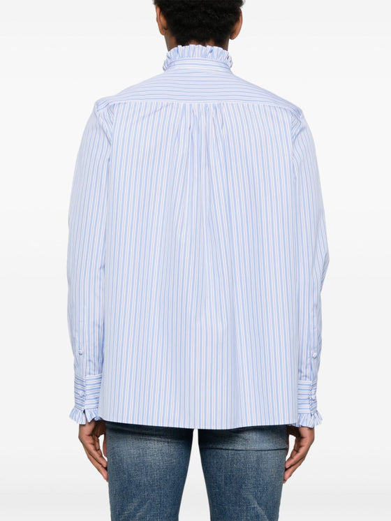 Valentino Shirts Clear Blue