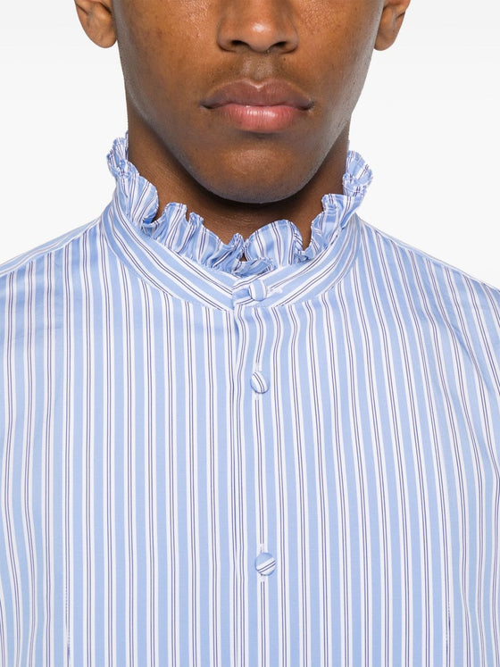 Valentino Shirts Clear Blue