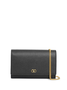  Valentino Garavani Logo-plaque chain-strap bag