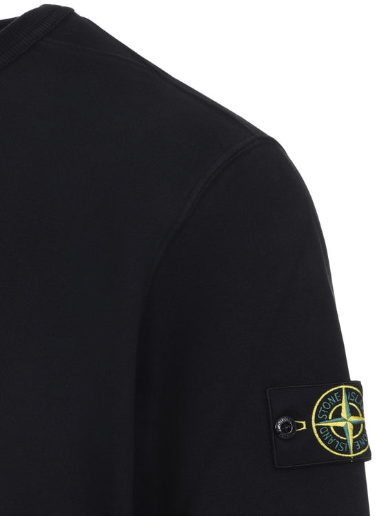 Stone Island Sweaters Black