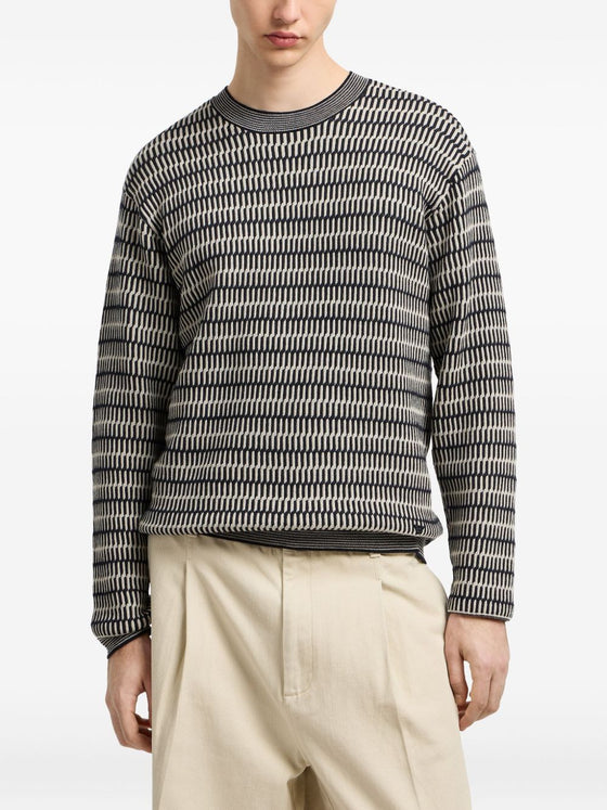 Emporio Armani Sweaters Blue
