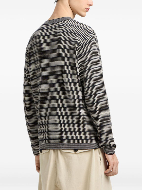 Emporio Armani Sweaters Blue
