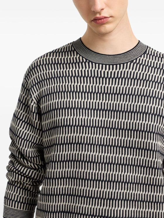 Emporio Armani Sweaters Blue