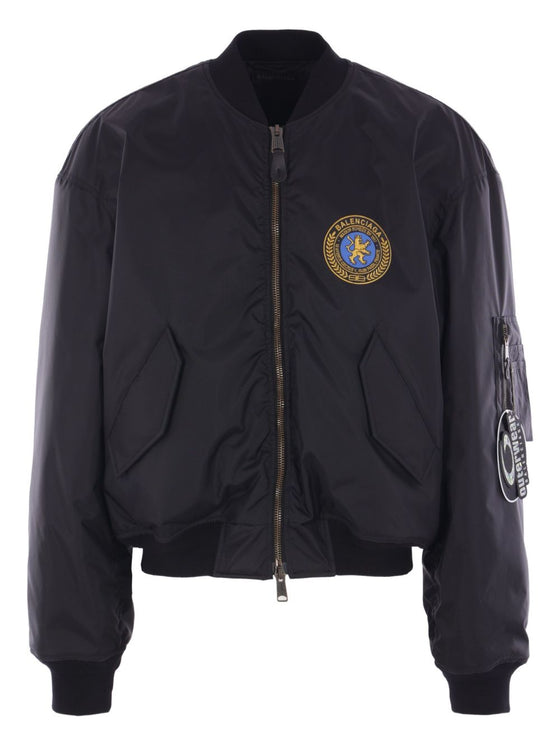 Balenciaga Coats Black