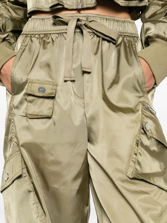 GANNI Trousers Green