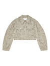 GANNI Jackets Beige