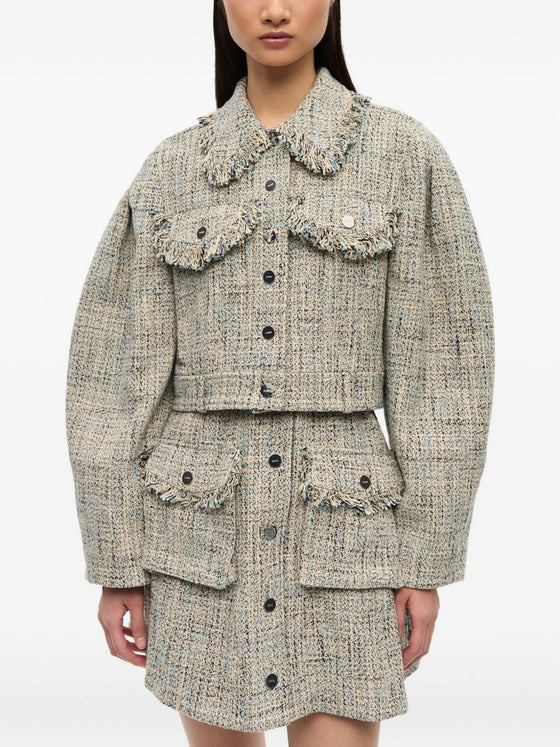 GANNI Jackets Beige