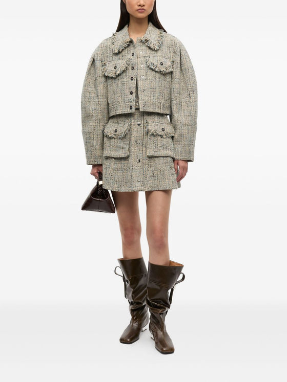 GANNI Jackets Beige
