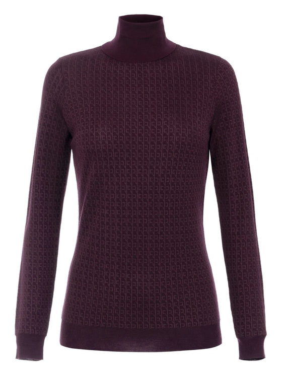 Elisabetta Franchi Sweaters Bordeaux