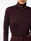 Elisabetta Franchi Sweaters Bordeaux