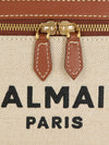 Balmain B-Army canvas vanity case