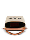 Balmain B-Army canvas vanity case