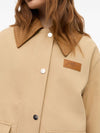 GANNI Jackets Beige