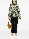 F.R.S . Printed silk blouse