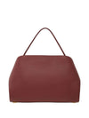 Ferragamo Hug soft two-tone shoulder bag (M)