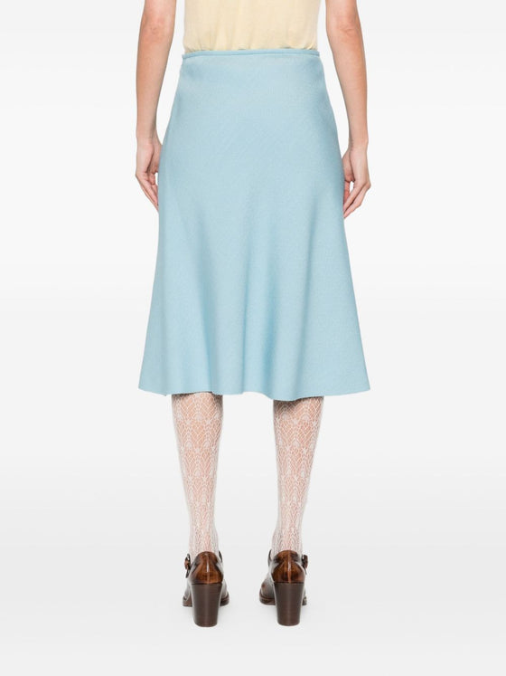 Valentino Skirts Clear Blue