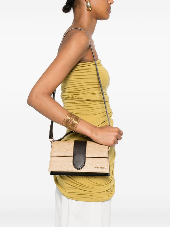 JACQUEMUS Big child Shoulder bag with flap.
