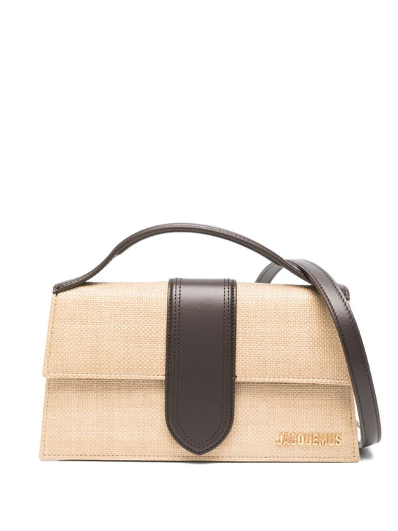 JACQUEMUS Big child Shoulder bag with flap.