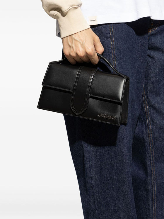 JACQUEMUS The Big Child Shoulder bag with flap.