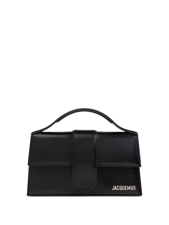 JACQUEMUS The Big Child Shoulder bag with flap.