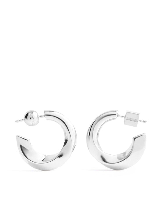 JACQUEMUS Les Creoles Tourni earrings