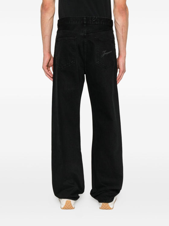 JACQUEMUS Jeans Black