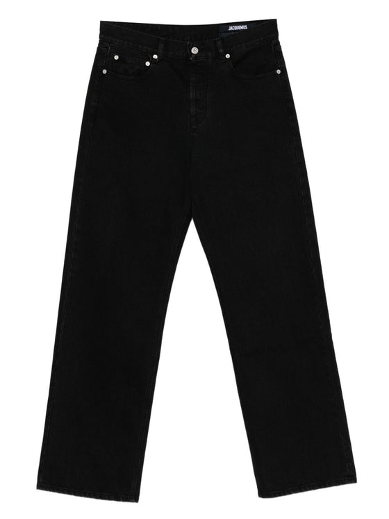 JACQUEMUS Jeans Black