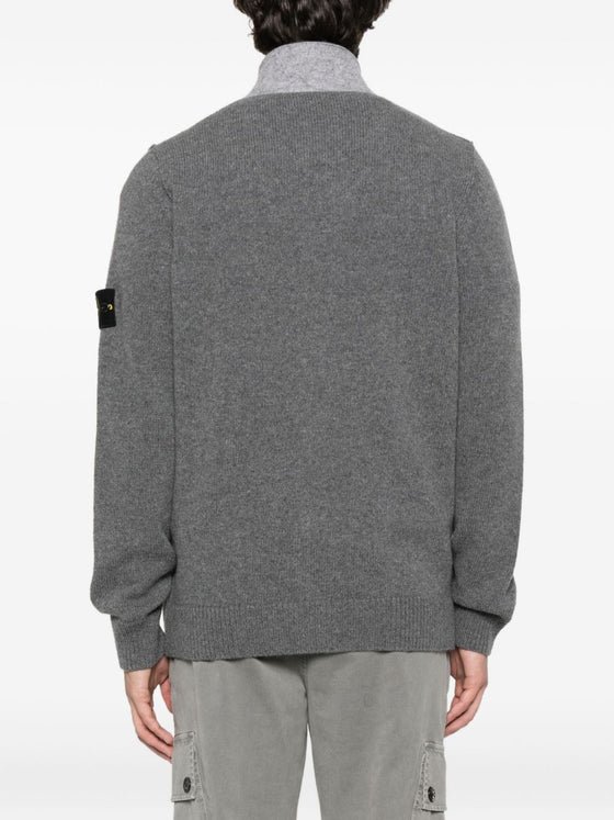 Stone Island Sweaters Grey