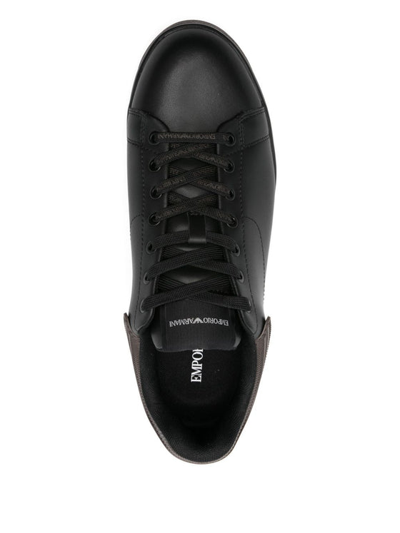 EMPORIO ARMANI EXCLUSIVE Lace-up low-top sneakers