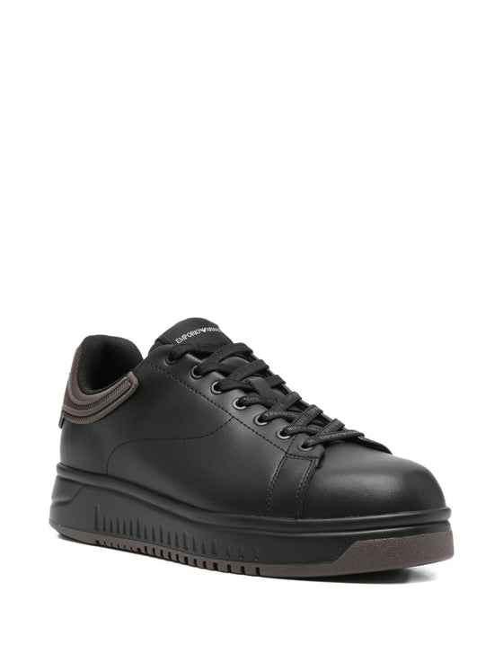 EMPORIO ARMANI EXCLUSIVE Lace-up low-top sneakers