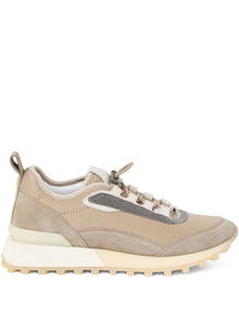 Brunello Cucinelli Runners in techno fabric and suede