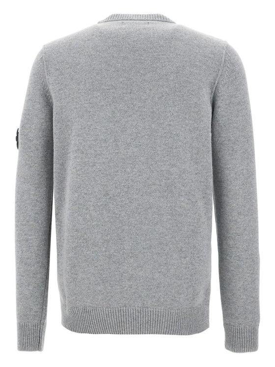 Stone Island Sweaters Grey