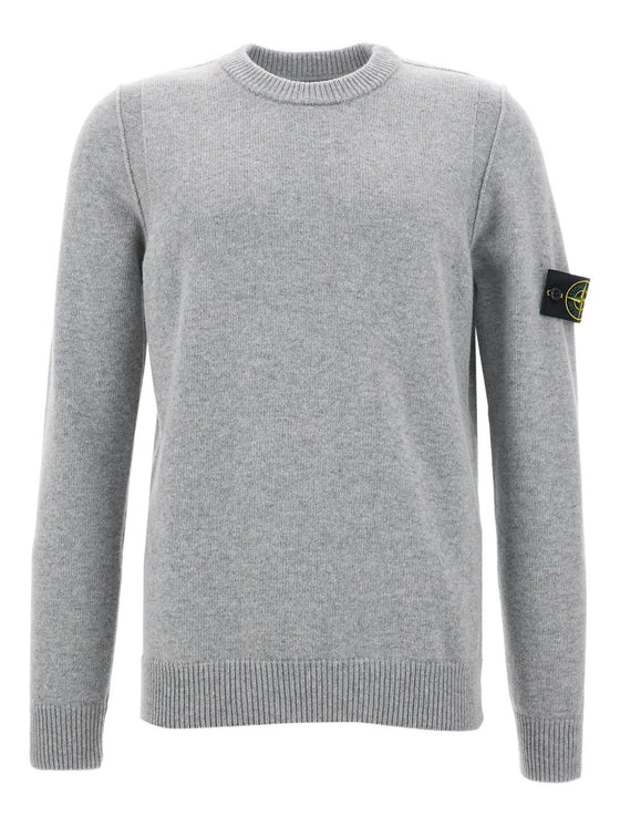 Stone Island Sweaters Grey