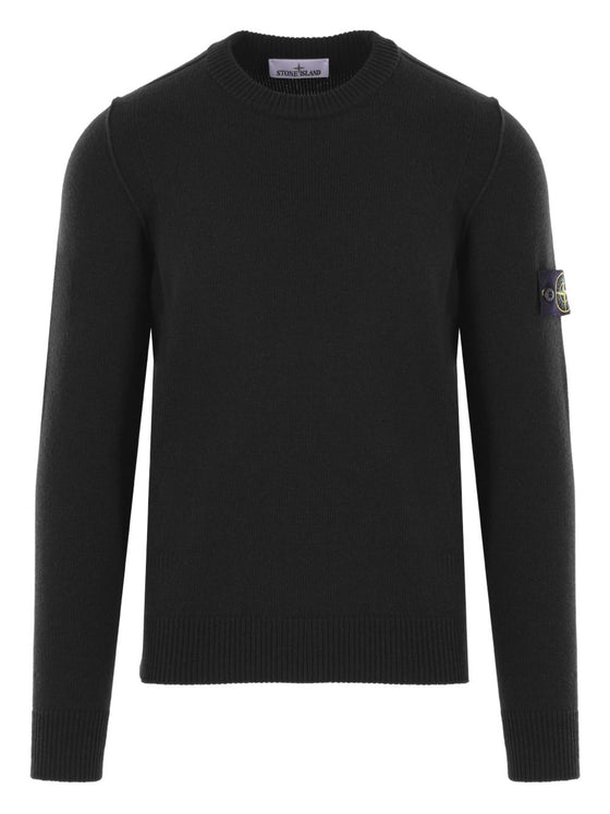 Stone Island Sweaters Black