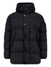 Stone Island Coats Black
