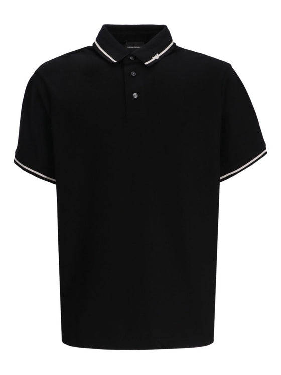 Emporio Armani T-shirts and Polos Black