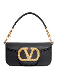  Valentino Garavani Locò small leather shoulder bag