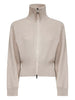 Brunello Cucinelli Ribbed zip-front sweater