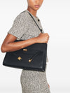Tory Burch Lee Radziwill large leather handbag