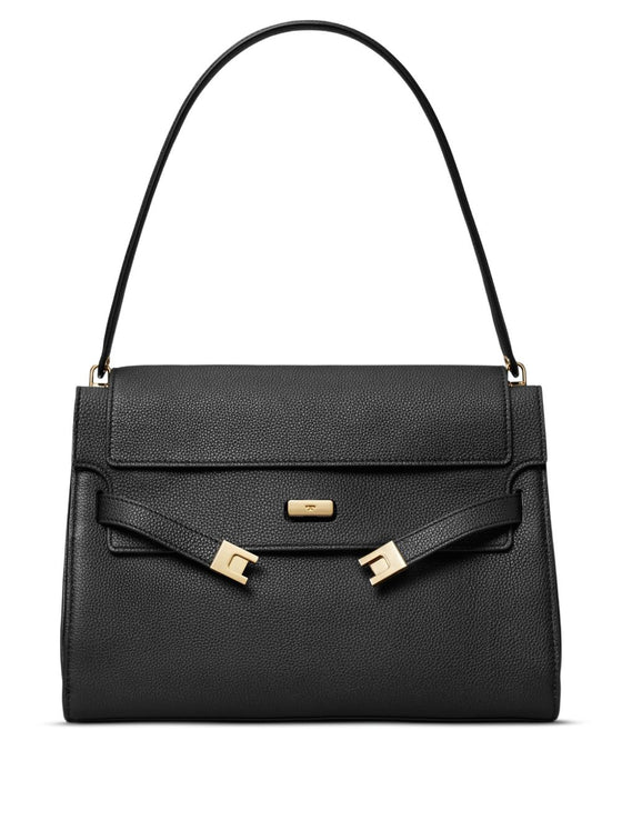 Tory Burch Lee Radziwill large leather handbag
