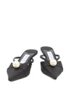 Jimmy Choo 50mm Sana pearl-embellished mules