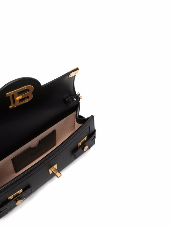 Balmain B-Buzz 23 leather shoulder bag
