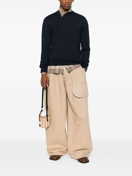 Maison Margiela Sweaters Blue