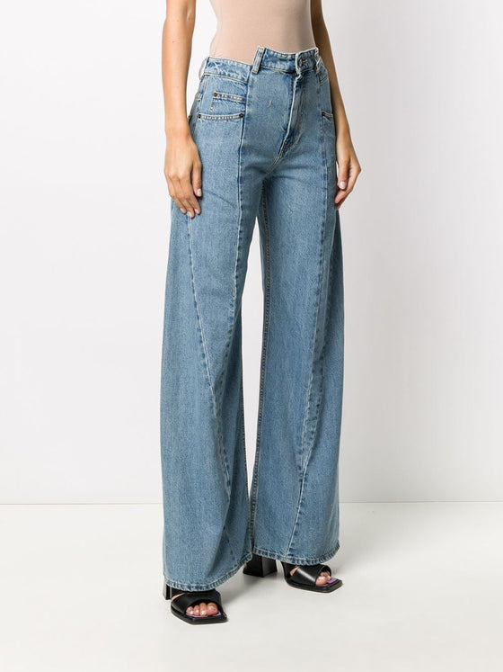 Maison Margiela Décortiqué wide-leg jeans