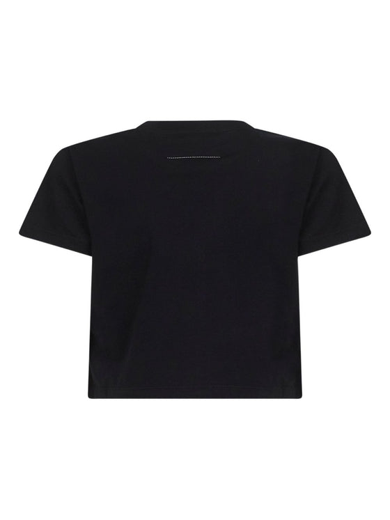 MM6 Maison Margiela T-shirts and Polos Black