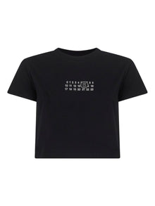  MM6 Maison Margiela T-shirts and Polos Black
