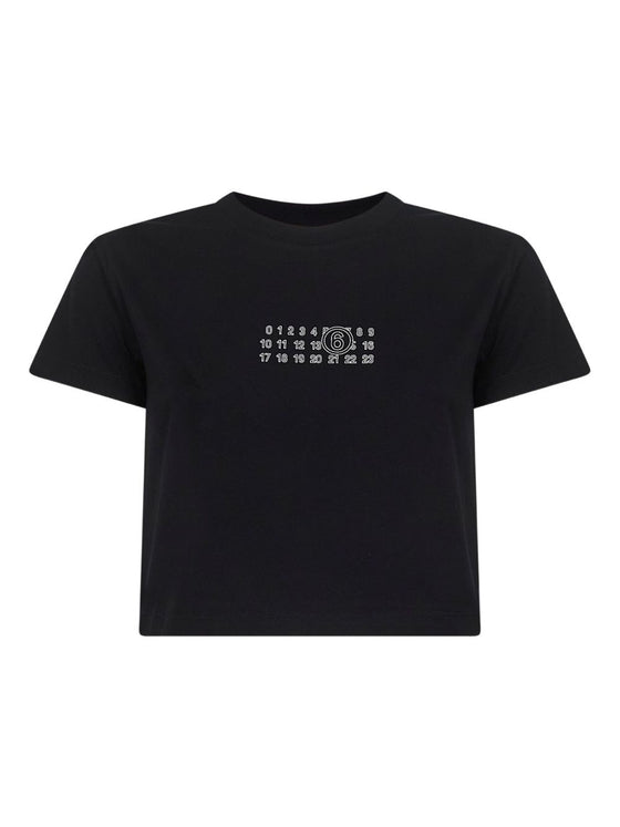 MM6 Maison Margiela T-shirts and Polos Black